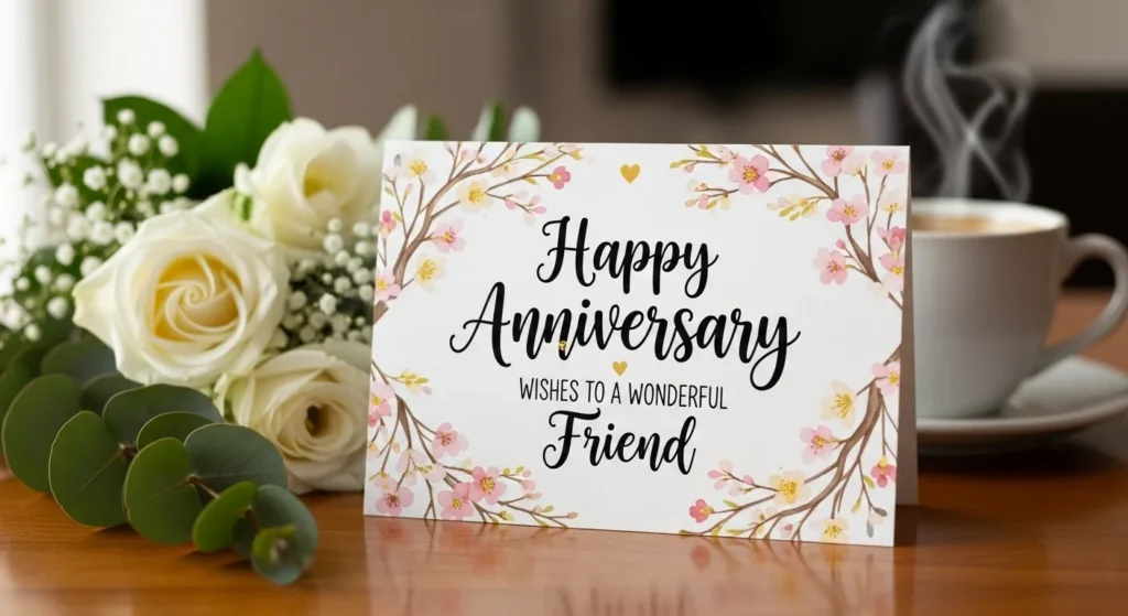 Happy Anniversary Wishes to Friend