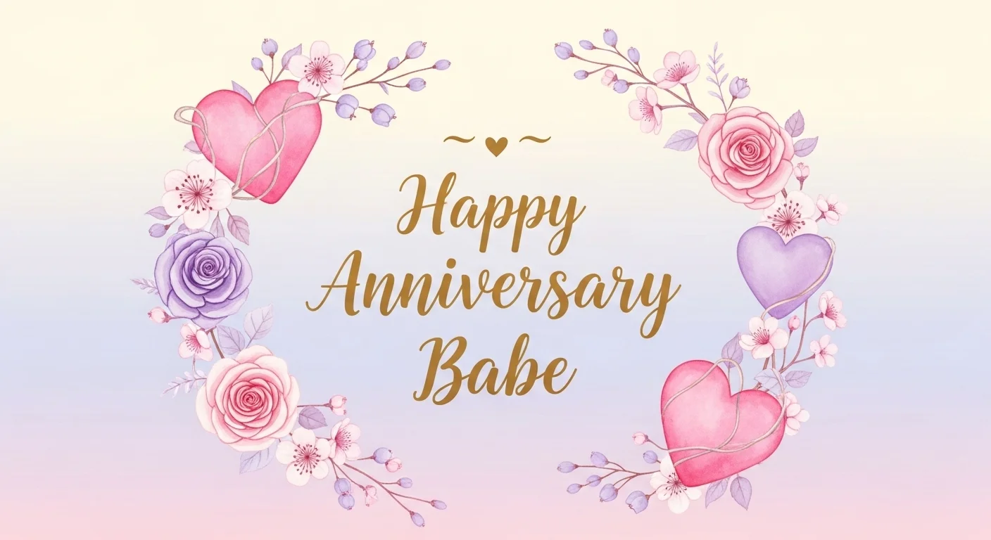 Happy Anniversary Babe