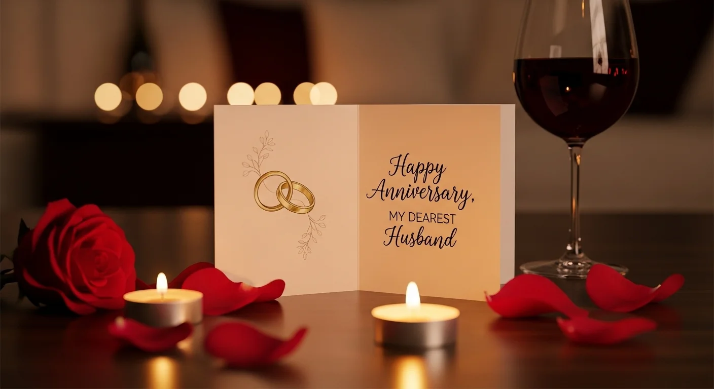Happy anniversary for husband