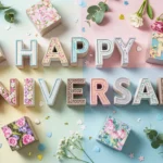 Happy Anniversary Letters