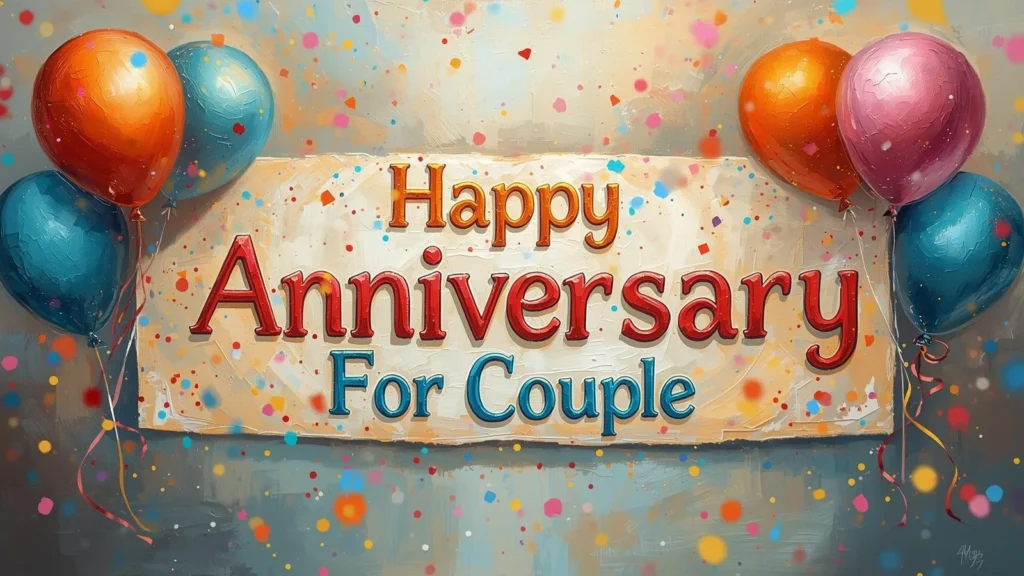 Happy Anniversary Message for Couple