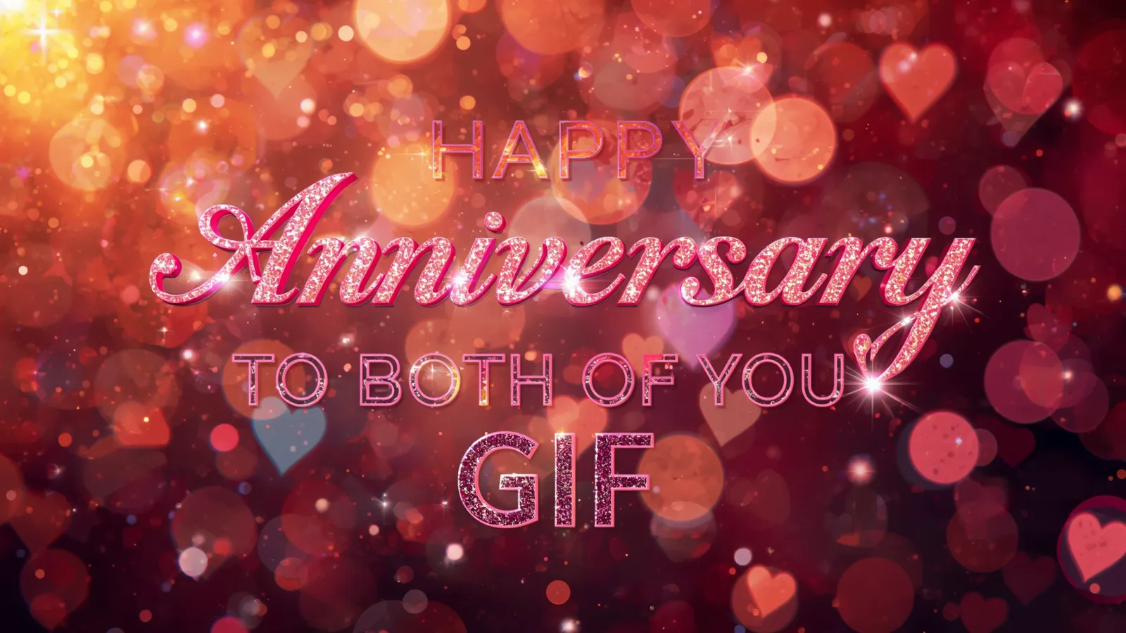 Happy Anniversary to Both of You GIF