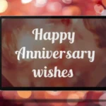 Happy Anniversary Wishes Images