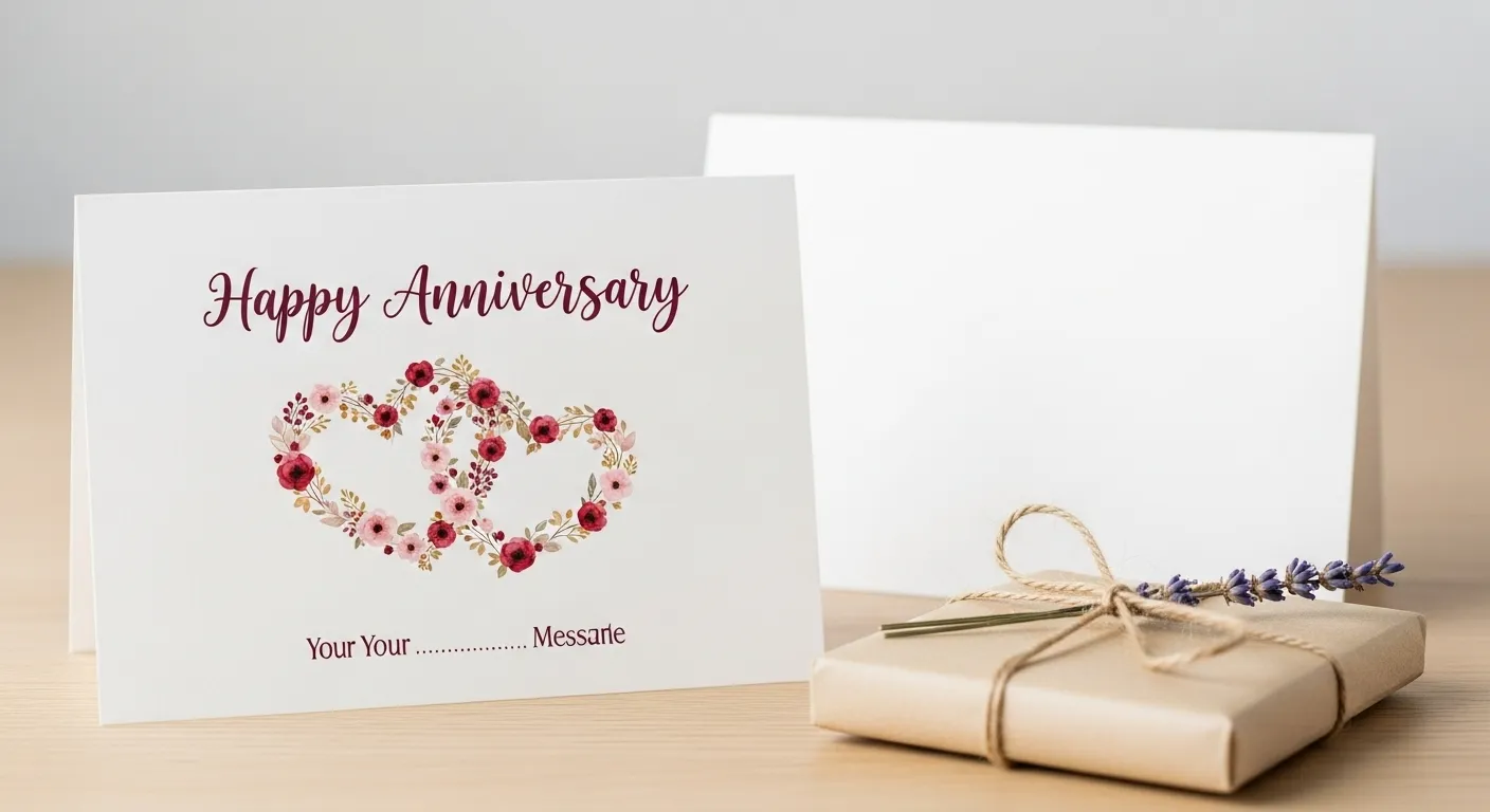 Printable Happy Anniversary Card