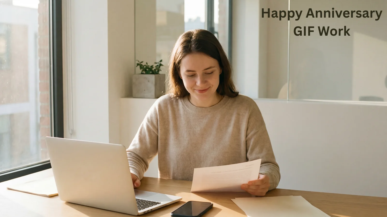 Happy Anniversary GIF Work
