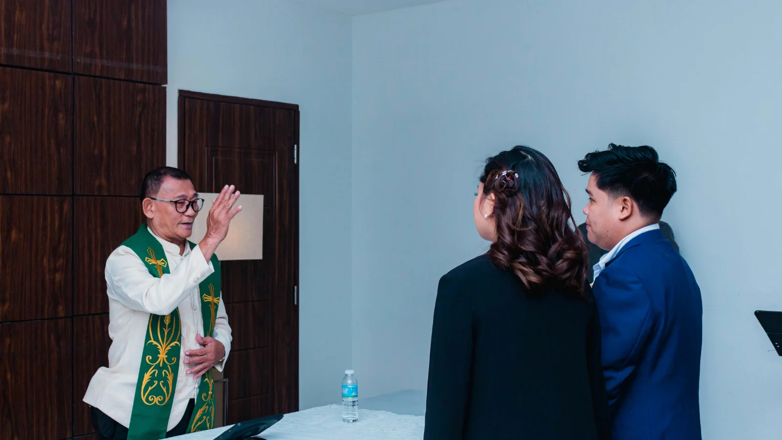 Couple Religious Blessing Happy Anniversary
