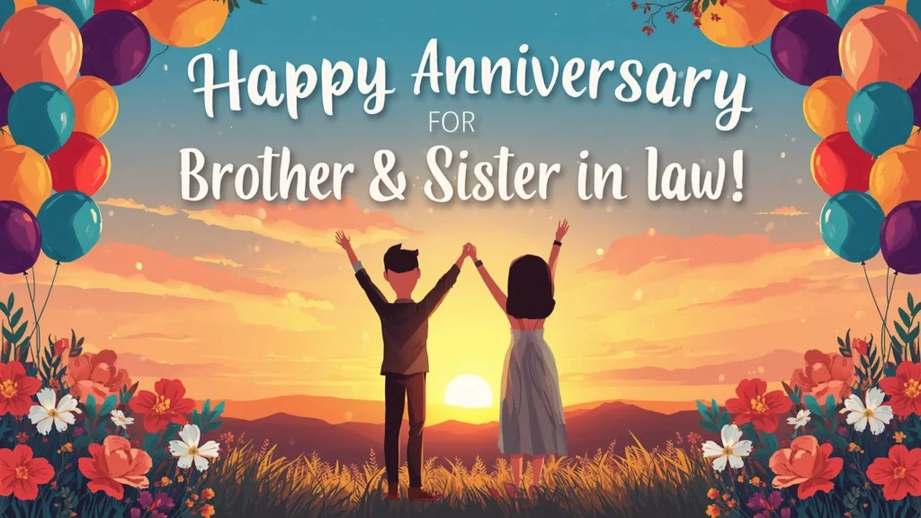 Happy Anniversary Brother and Sister in Law Images