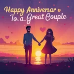 Happy Anniversary to a Great Couple