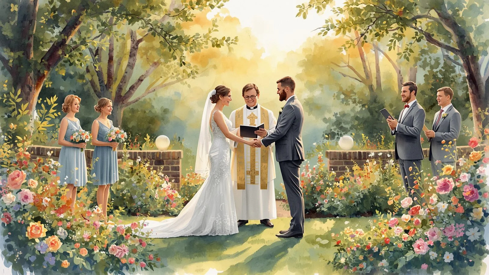 Religious blessing happy anniversary image