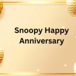 Snoopy Happy Anniversary